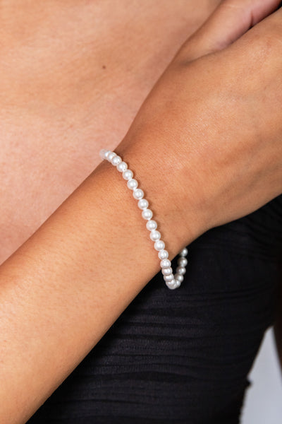 AUGUSTA BRACELET 4mm - pearl