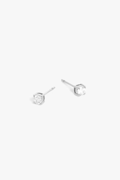 BLAIR STUDS 3mm - silver