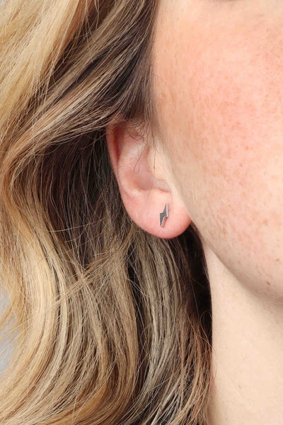 BOLT STUDS - silver