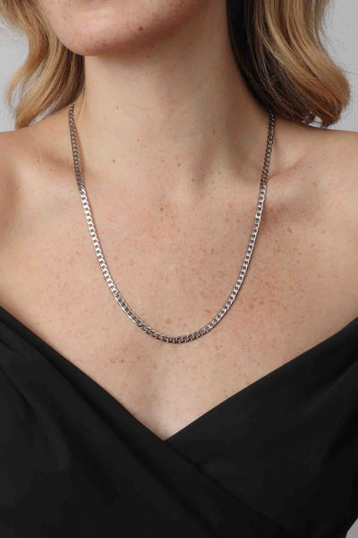 CALLIE CHAIN 24" - silver