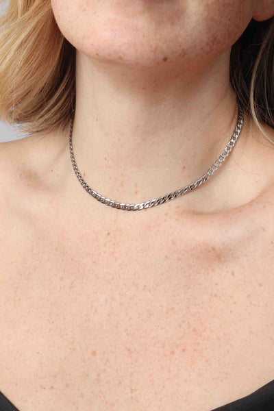 CALLIE CHOKER - silver