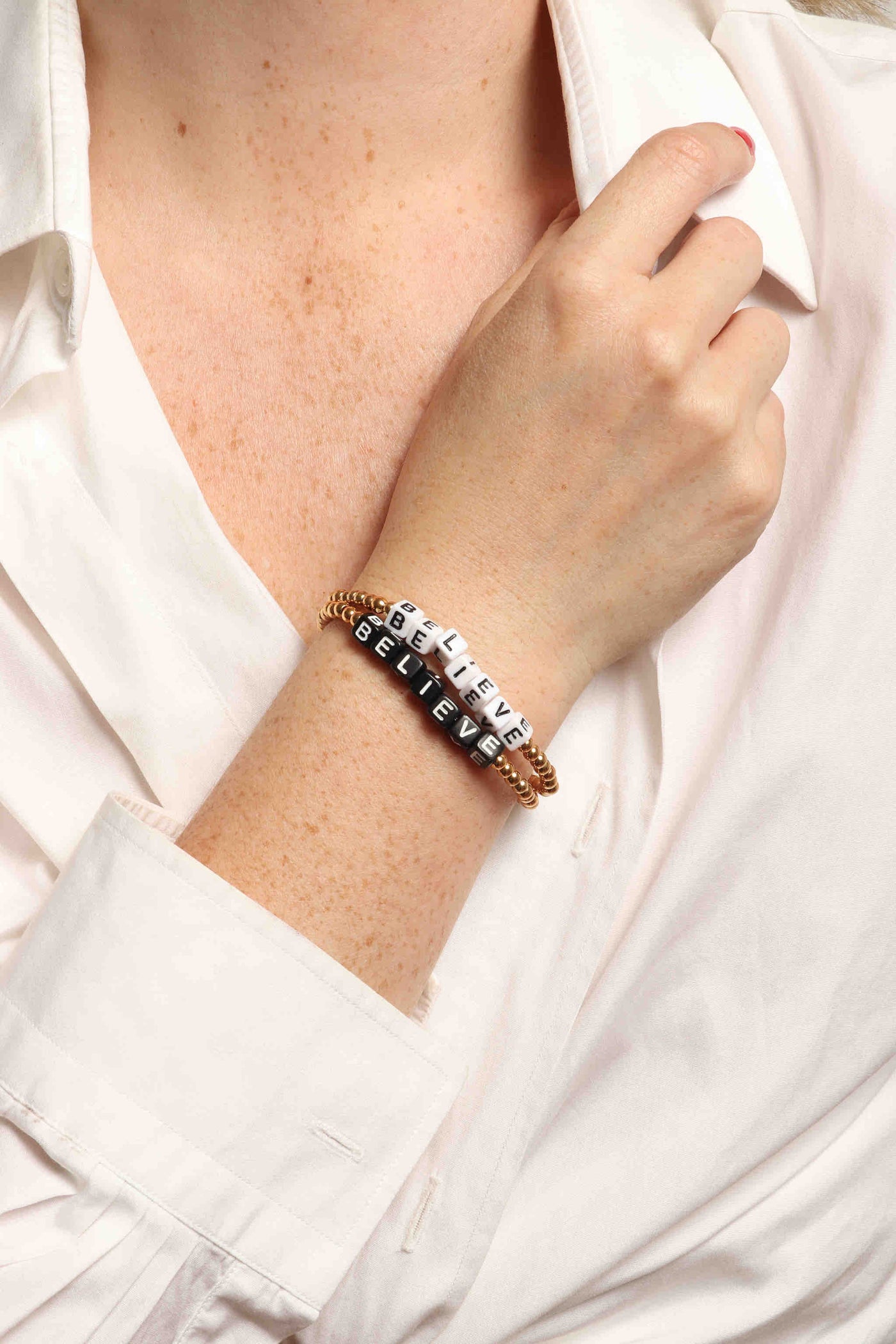 BELIEVE BRACELET - gold