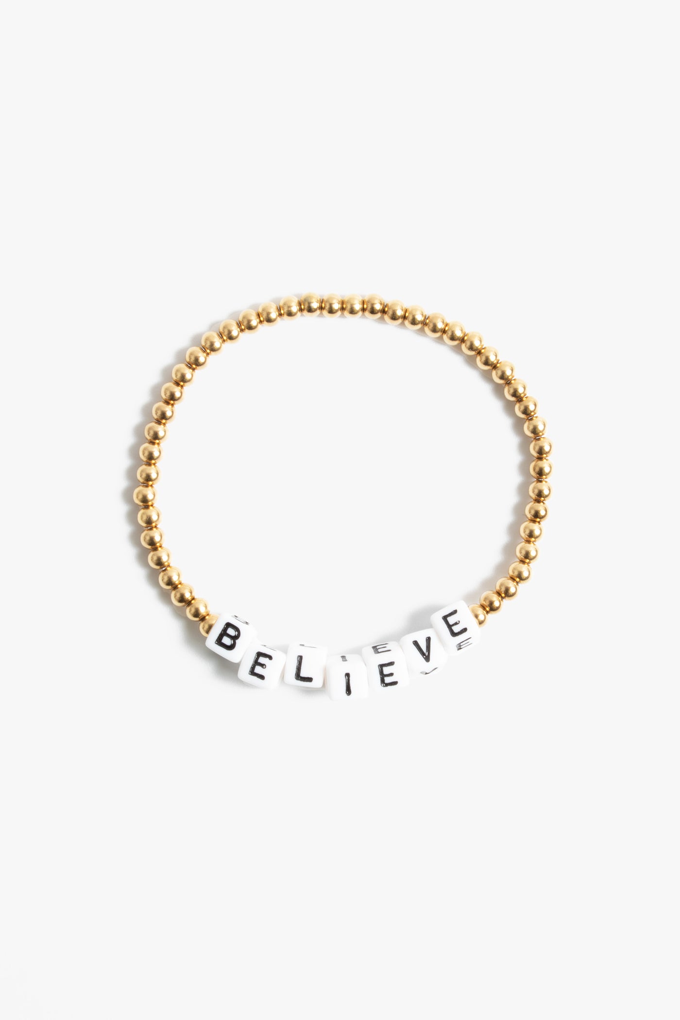 BELIEVE BRACELET - gold