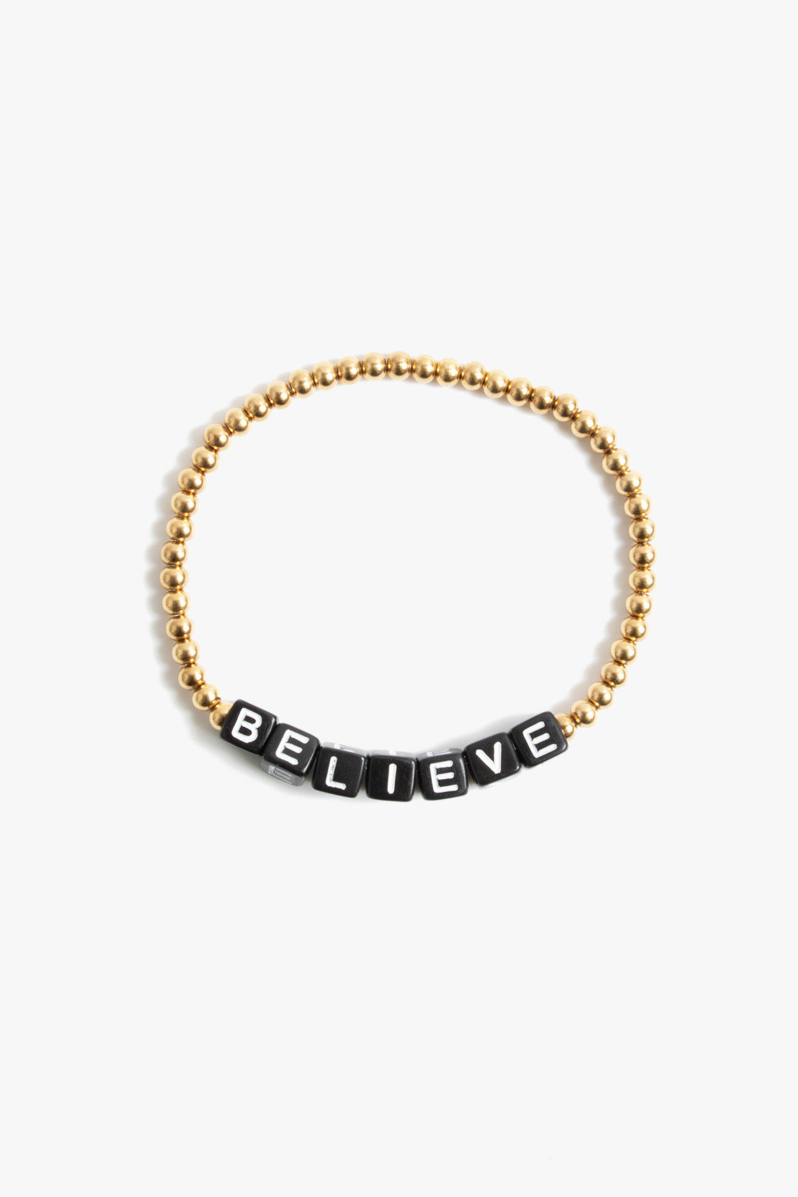 BELIEVE BRACELET - gold