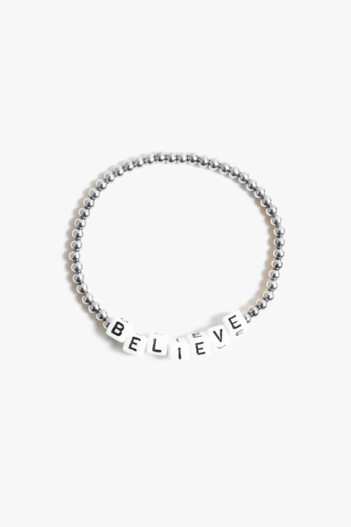BELIEVE BRACELET - silver
