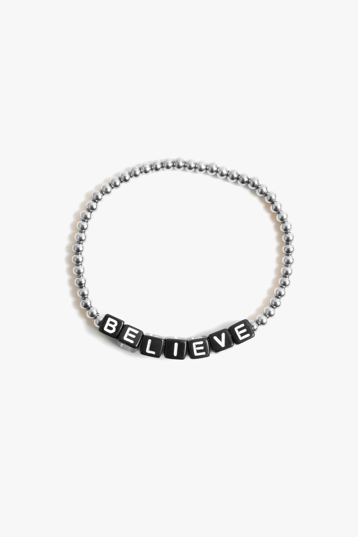BELIEVE BRACELET - silver