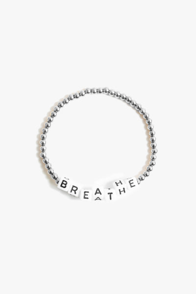 BREATHE BRACELET - silver