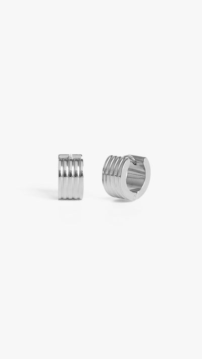 PETRA HUGGIES 5mm - silver
