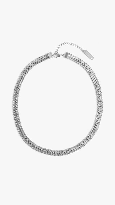 LATTICE CHOKER 1.0 - silver