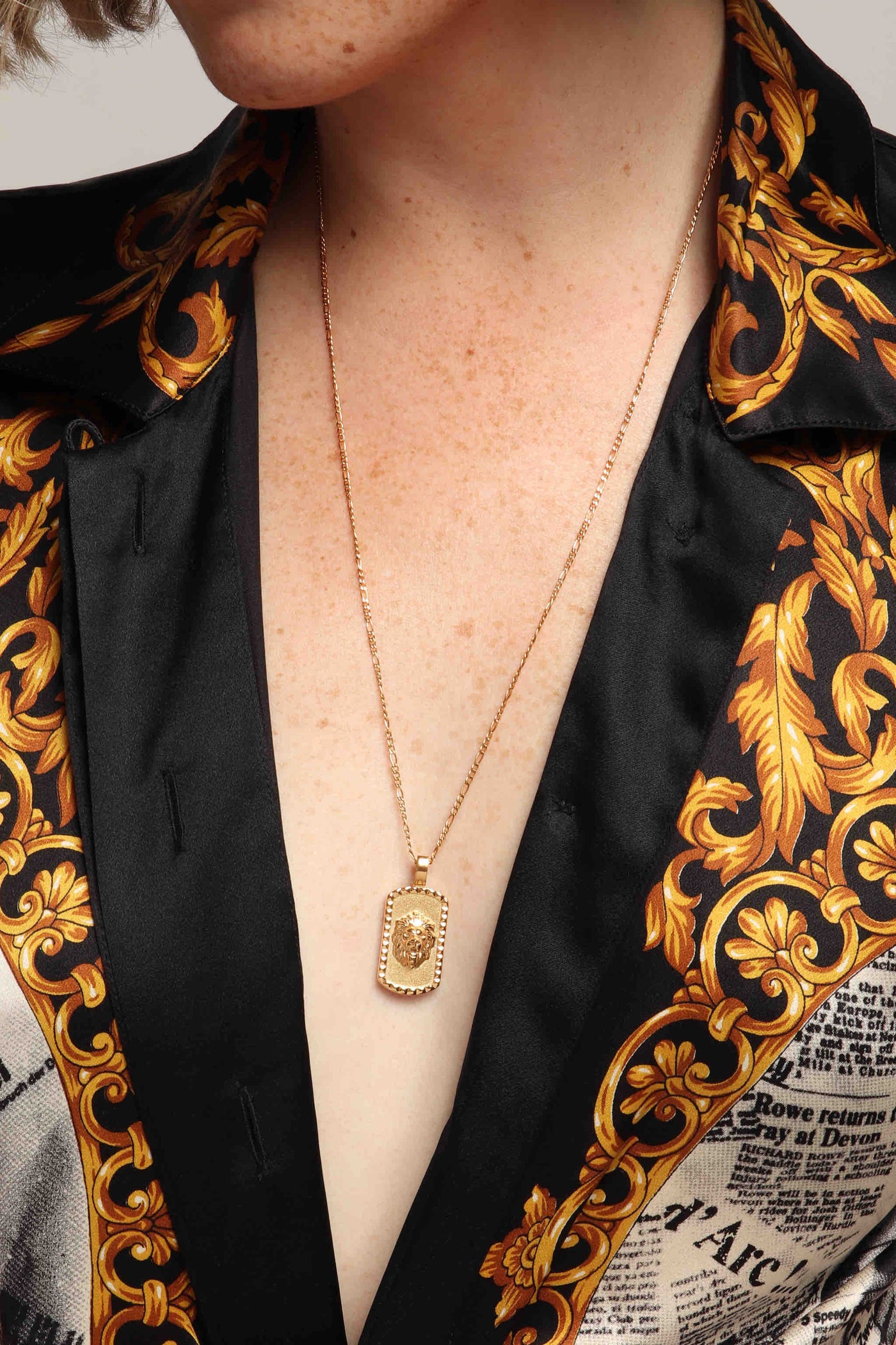 MILLS PENDANT - gold