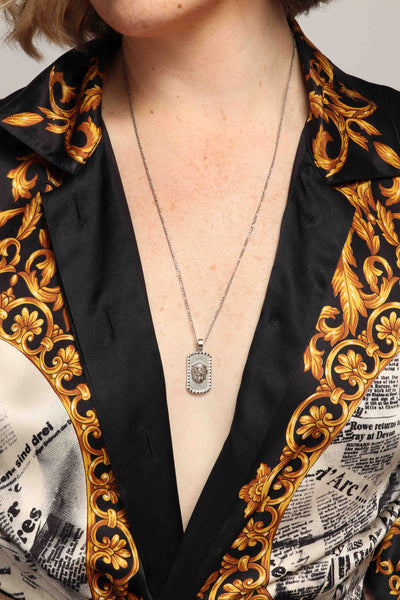 MILLS PENDANT - silver
