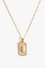 MILLS PENDANT - gold