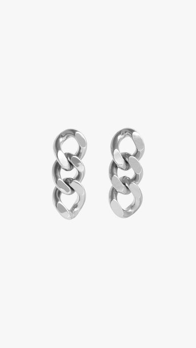 QUEENS DROPS 1" - silver