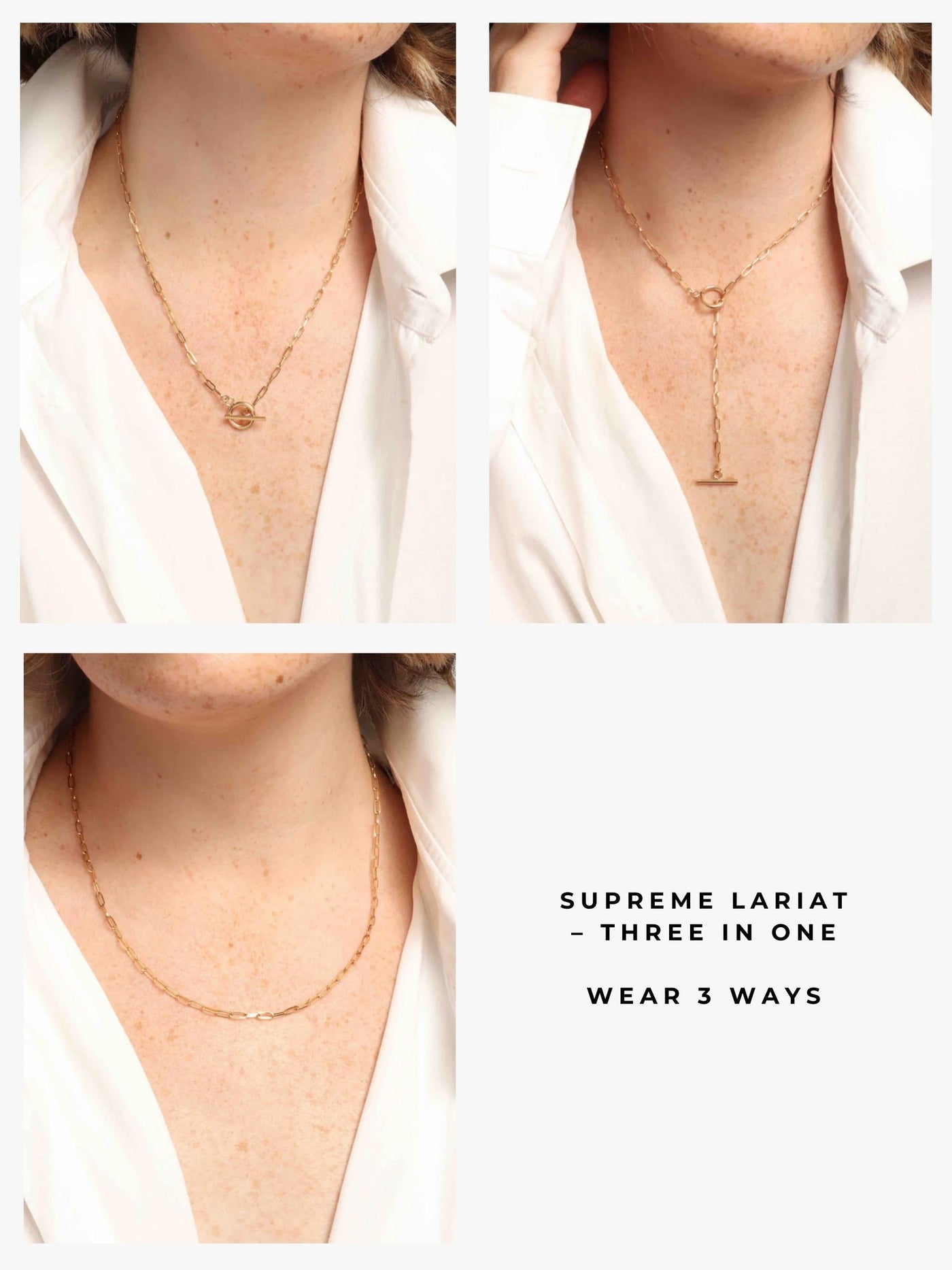 SUPREME LARIAT - three in one