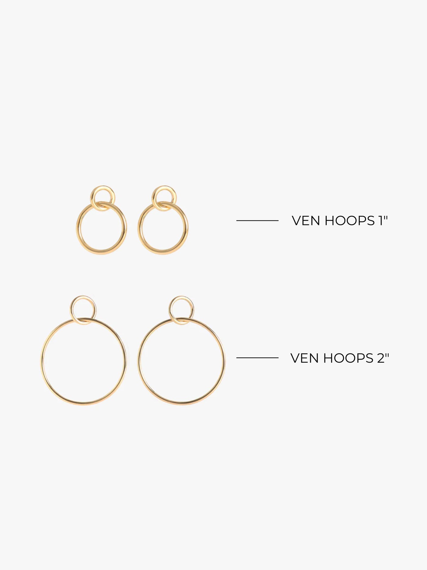 VEN HOOPS 1"