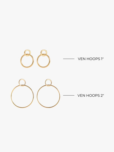 VEN HOOPS 1"