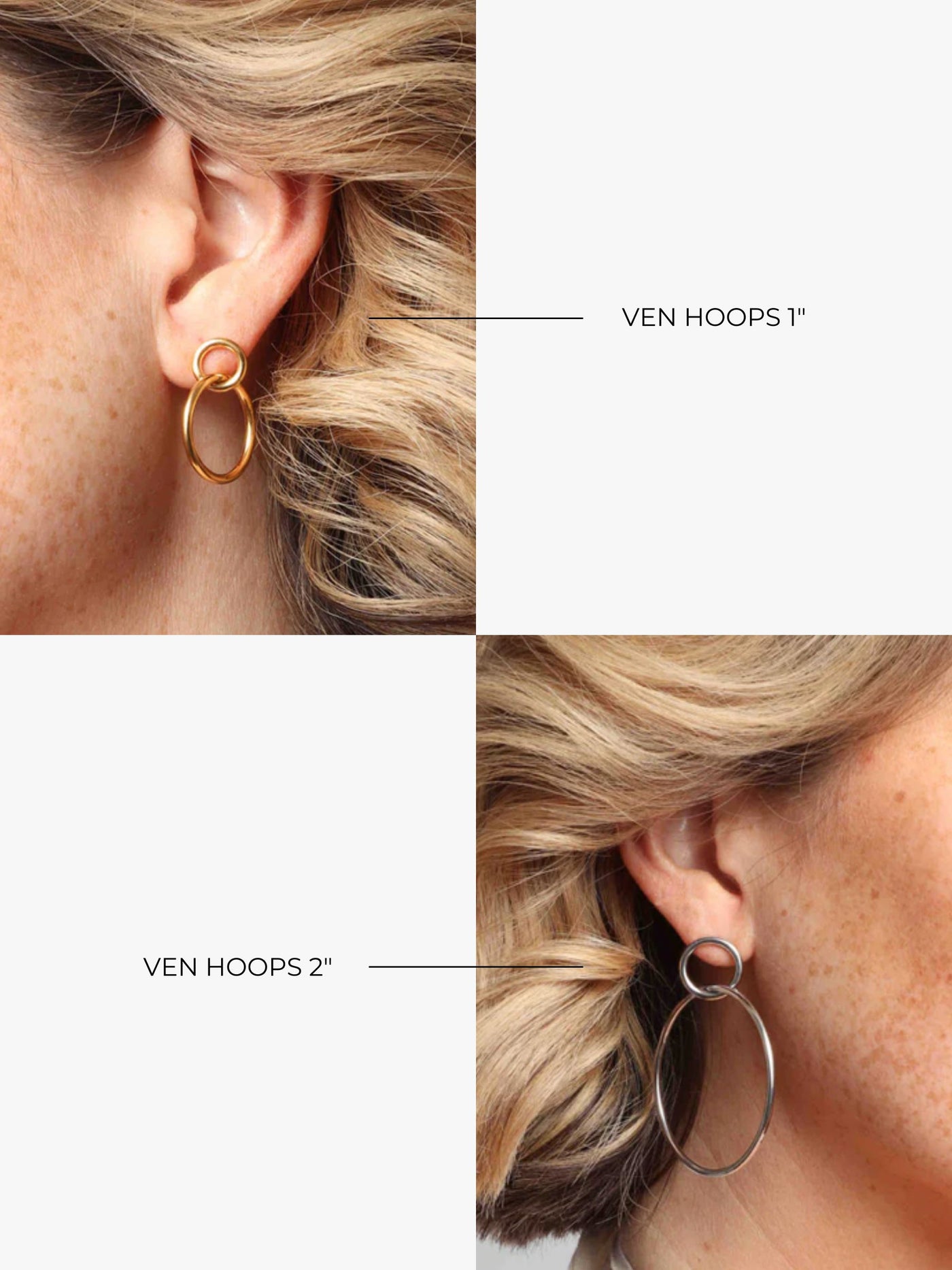 VEN HOOPS 1"